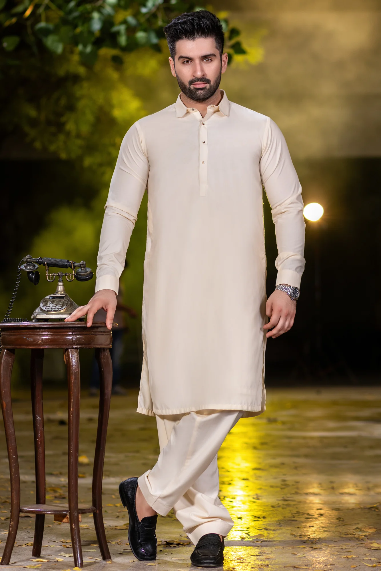 Diamond collar matching Shalwar kameez-Boski - Image 2