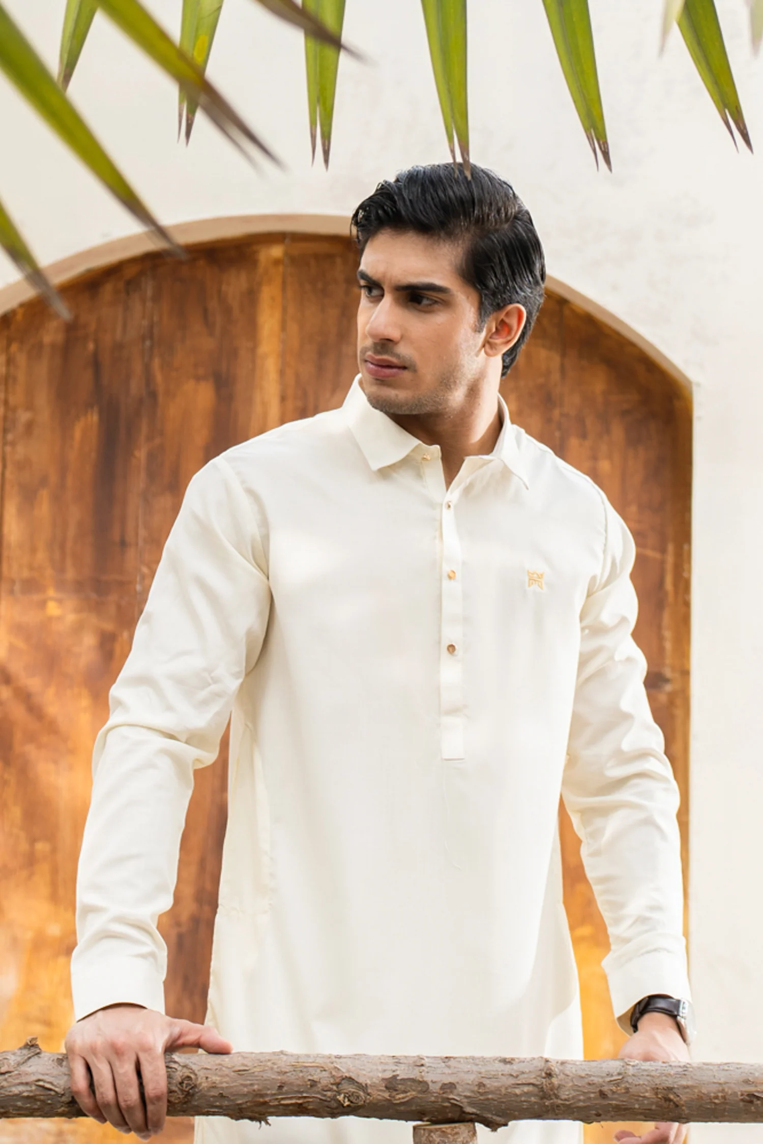 Formal Fall Boski Logo Stitched Suit - Image 2