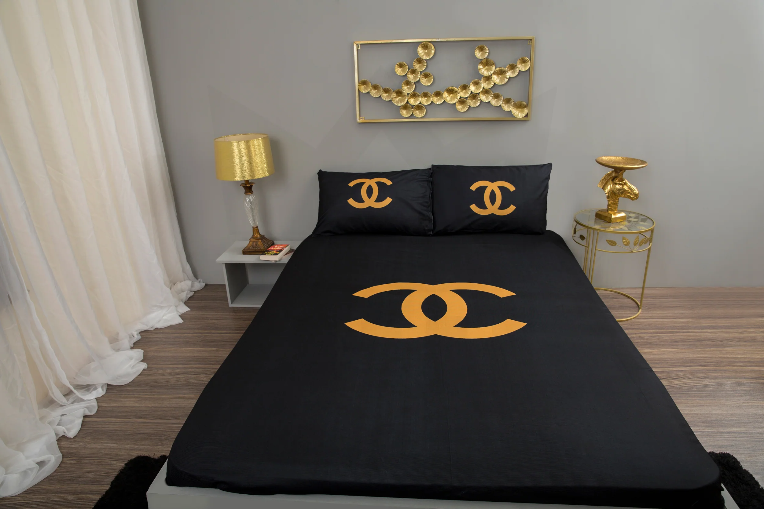 CC BEDSHEET 2pc NAVY - Image 2